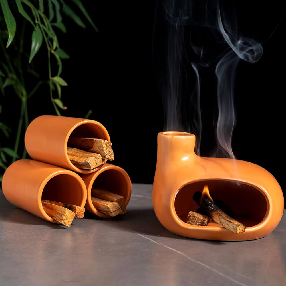 喫煙具・ライター NEIGHBORHOOD BONE PALO SANTO HOLDER Neighborhood Men's Bone Palo Santo Holder in Black Neighborhood
